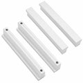 Qrity 10er Set Griffe aus Aluminium, 160mm Lochabstand für Schrank und Schublade