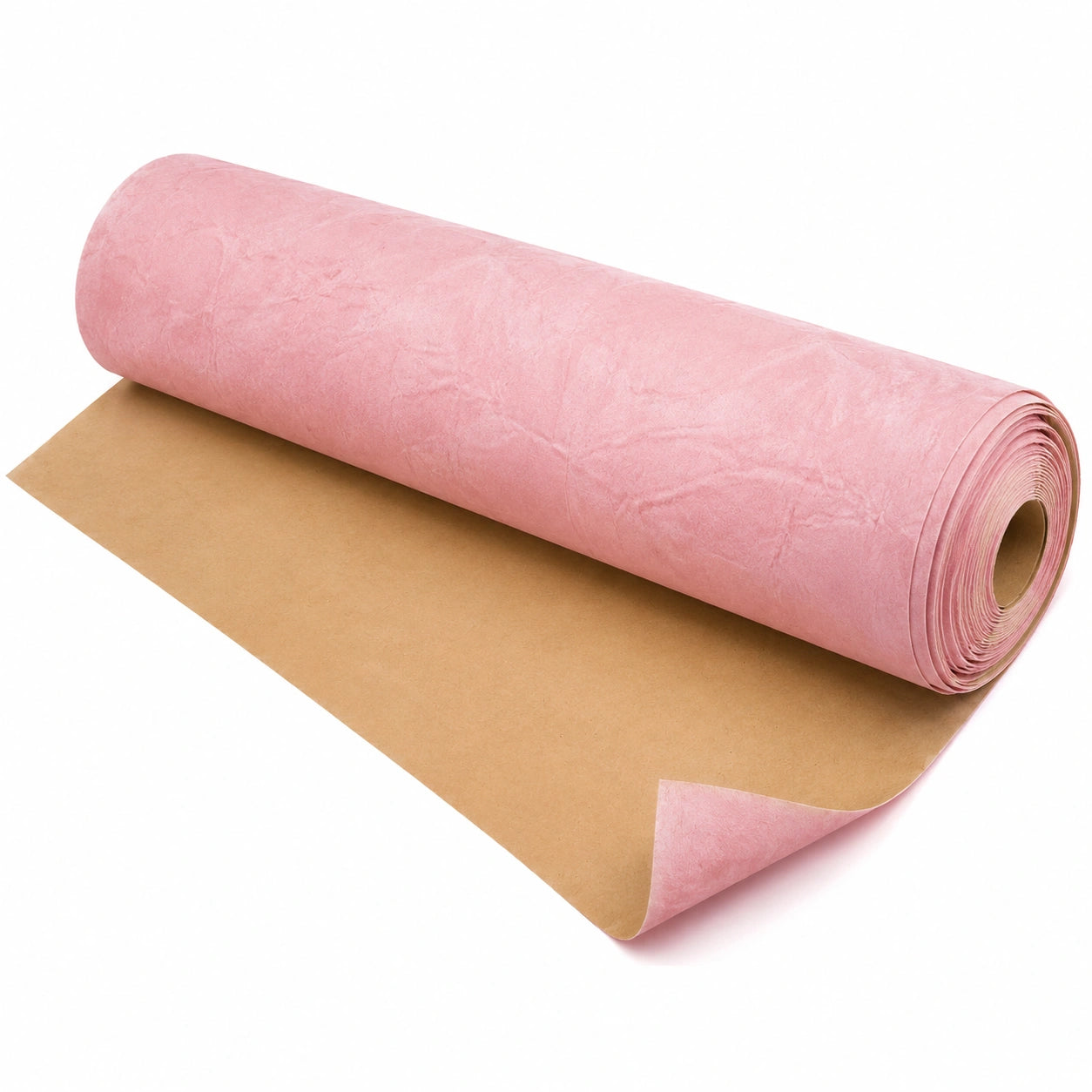 Selbstklebende Filztapete in Korallenrosa für Möbel und Wände - Samtige Oberfläche, 30cm x 200cm