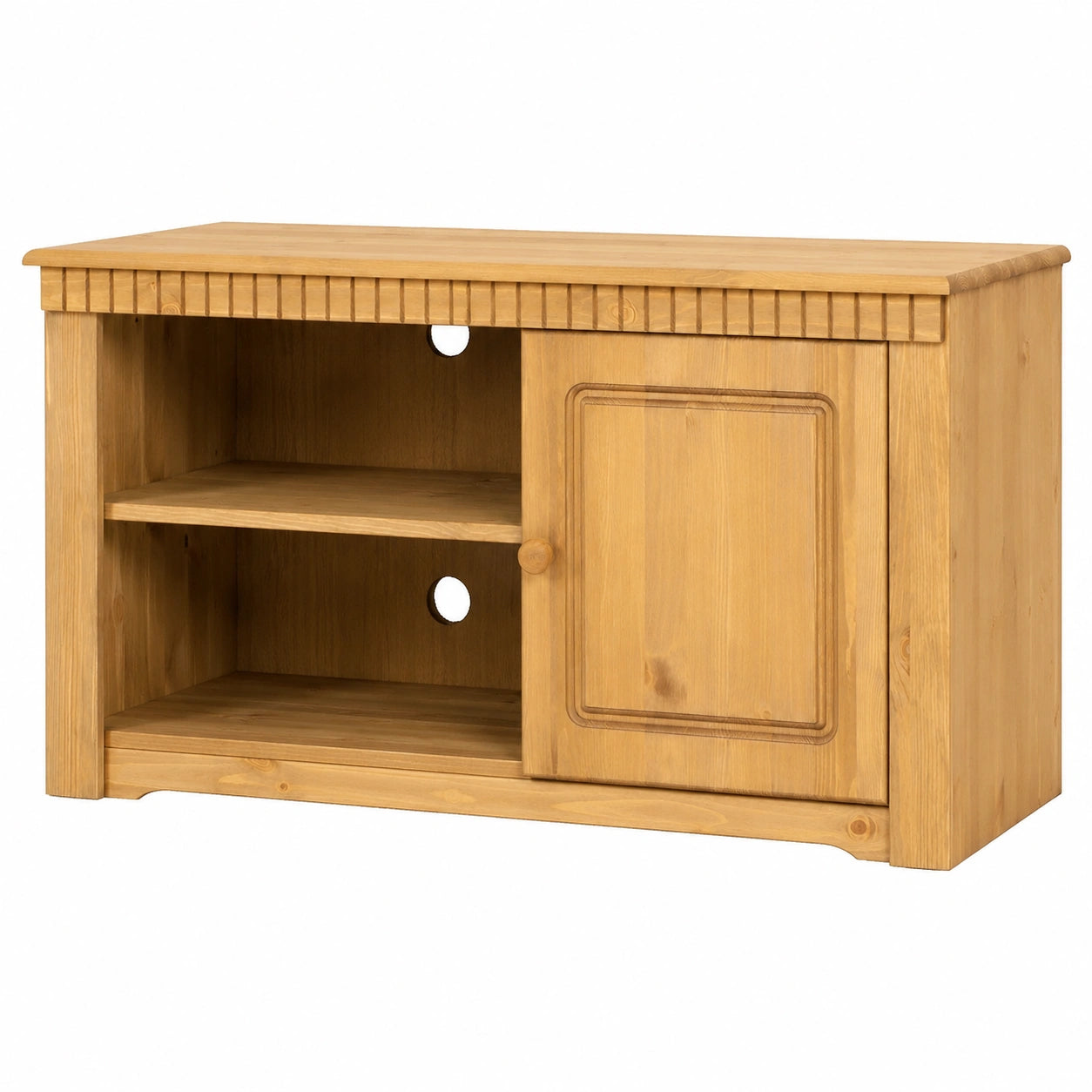 Rustikaler TV-Schrank aus Kiefernholz, Landhausstil, Wohnzimmermöbel